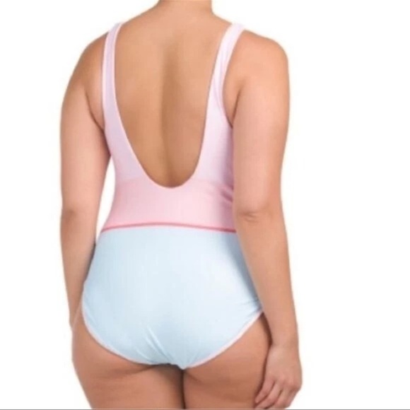 The Bikini Lab Pineapple Pop Art One Piece Swimsuit Plus Size 2X NWOT - Picture 5 of 13